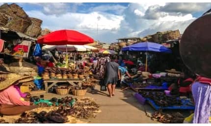 Obuasi market