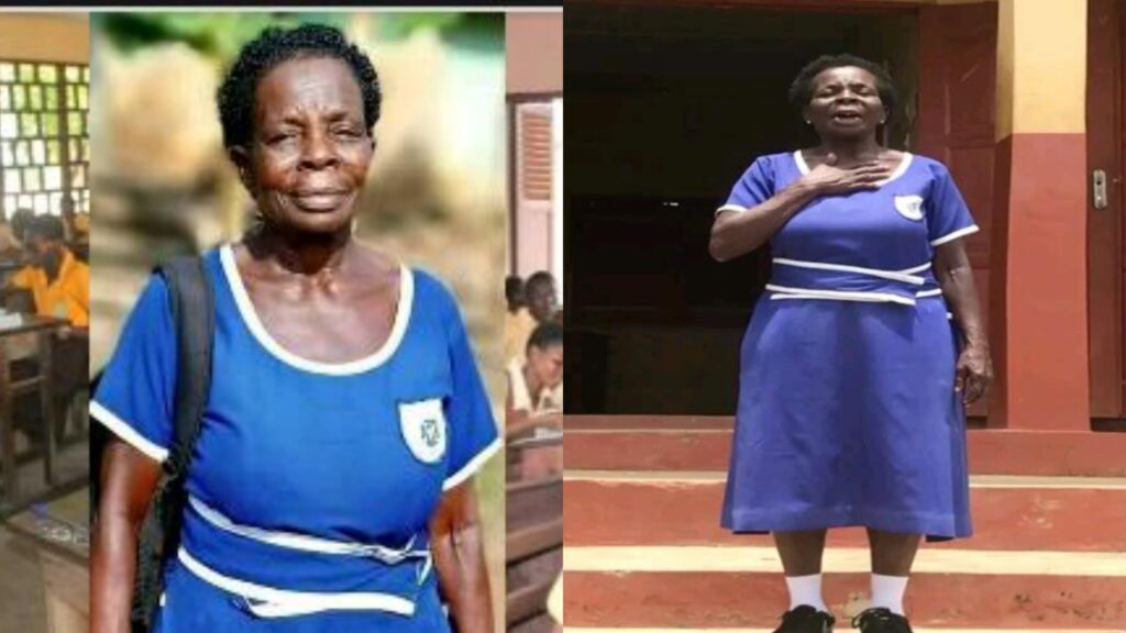 'I Will Get 'A' In All Subjects - 57-year old Elizabeth Yamoah Who Wrote BECE.