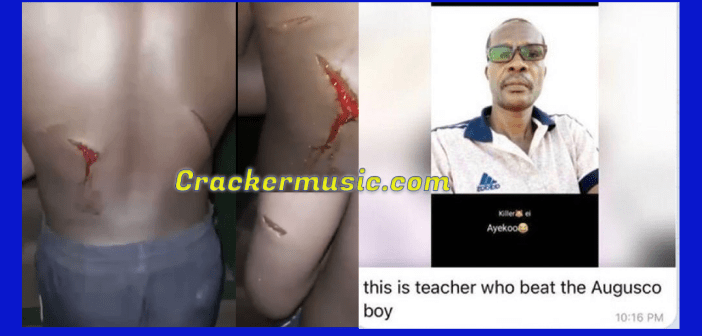 Student Beaten Mercilessly For Using A Mobile Phone at Augusco