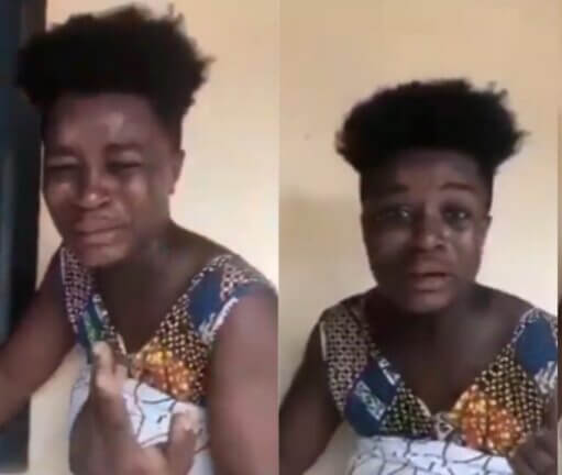 Wesley Girls Old Student Cries Bitterly For Help After Her Husband Allegedly Abused Her | Video