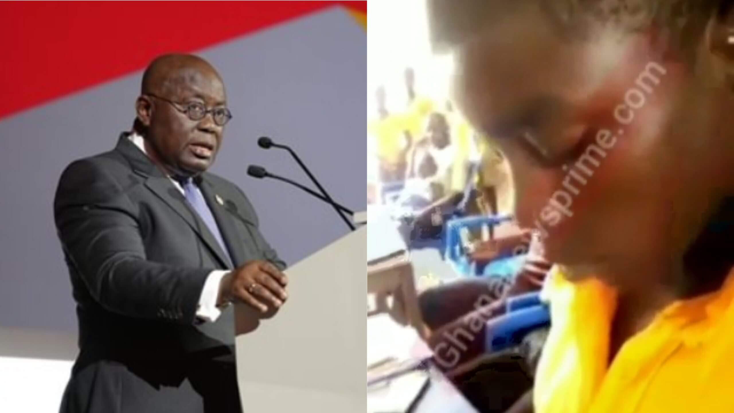 "Vote For Me, I Will Not Promise and Fail Like Nana Akufo Addo" - School Prefect Aspirant Boldly Says In Manifesto, Video Goes Viral