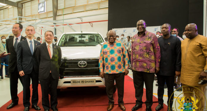 Akufo-Addo commissions Toyota, Suzuki Vehicle Assembly Plant