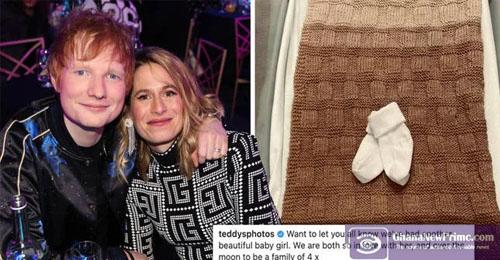 Ed Sheeran And Wife Cherry Seaborn Welcome Another Child
