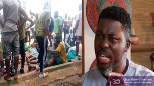 A Plus angrily blasts Ghana Police Service after shooting SHS students 