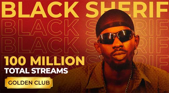 Black Sherif sets record on Boomplay, becomes first Ghanaian Artist to hit 100M streams.