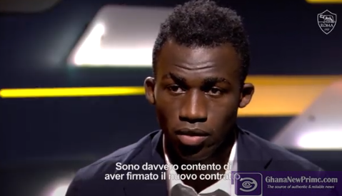 Felix Afena-Gyan explains how it feels after signing a new contract with AS Roma