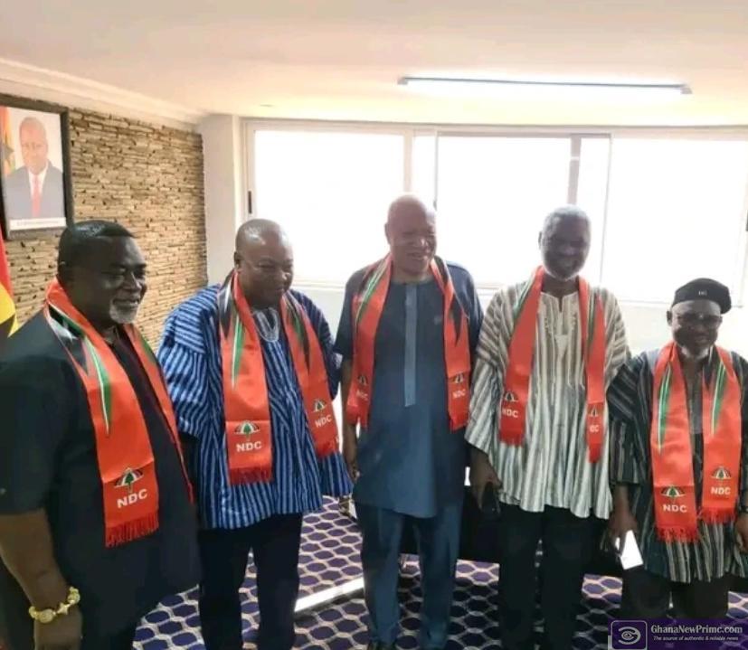 More Shakes As Mahama Endorses Latest NDC Campaign Project For 2024 General Election