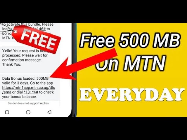 MTN Free Data And Airtime Package
