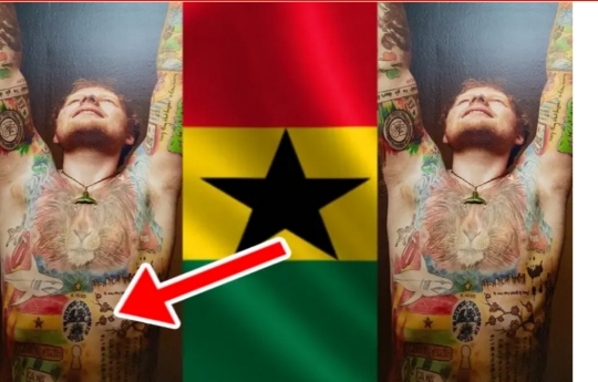 "I love Africa especially Ghana" - Ed Sheeran
