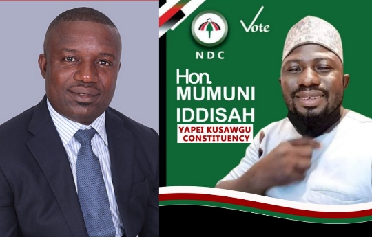 Yapei-kusawgu: Mumuni Iddisah Contests Hon. John Abdulai Jinapor the Incumbent MP.