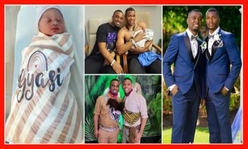 US gay couple welcomes their first child